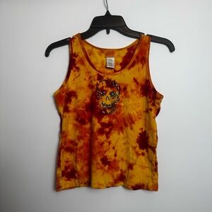 Tie-Dye Skull Tank Top by Halloween